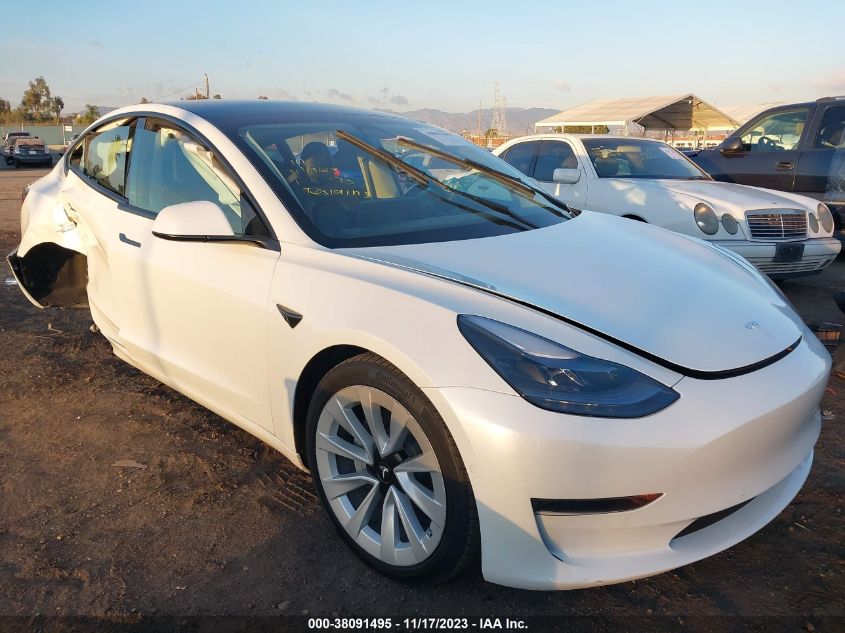 2021 TESLA MODEL 3 STANDARD RANGE PLUS REAR-WHEEL DRIVE