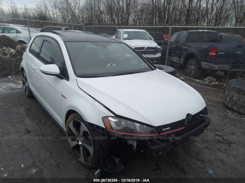 2016 VOLKSWAGEN GOLF GTI SE 2-DOOR