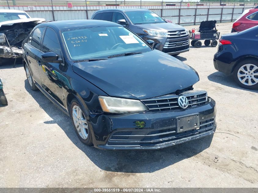 2018 VOLKSWAGEN JETTA 1.4T S