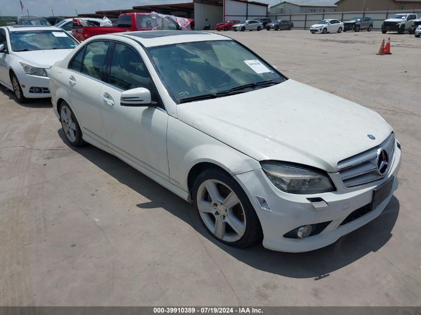 2010 MERCEDES-BENZ C 350 SPORT