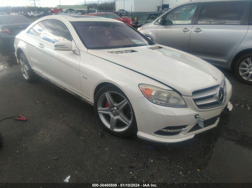 2011 MERCEDES-BENZ CL 550 4MATIC