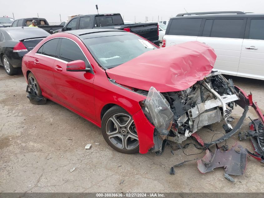 2018 MERCEDES-BENZ CLA 250 4MATIC