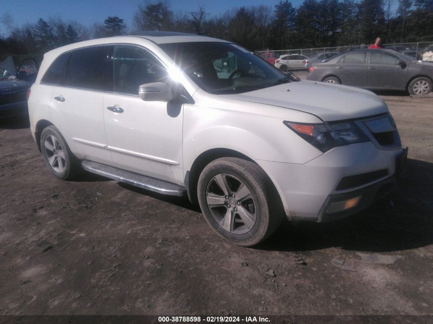 2012 ACURA MDX TECHNOLOGY PACKAGE