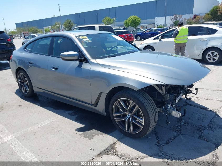 2022 BMW 430I GRAN COUPE