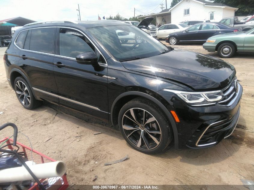 2022 VOLKSWAGEN TIGUAN 2.0T SEL R-LINE