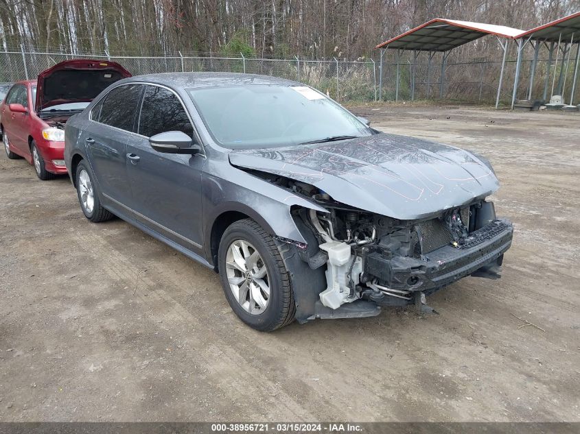 2017 VOLKSWAGEN PASSAT 1.8T S