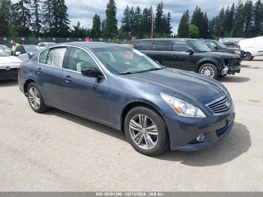 2011 INFINITI G37X