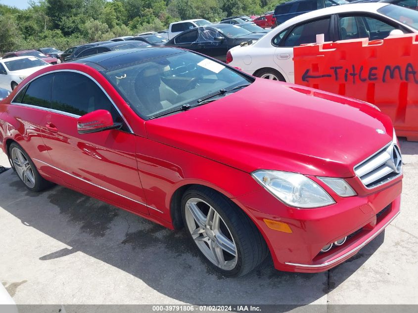 2011 MERCEDES-BENZ E 350