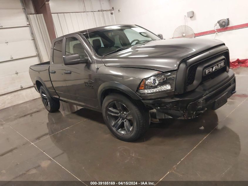 2021 RAM 1500 CLASSIC WARLOCK QUAD CAB 4X4 6'4 BOX