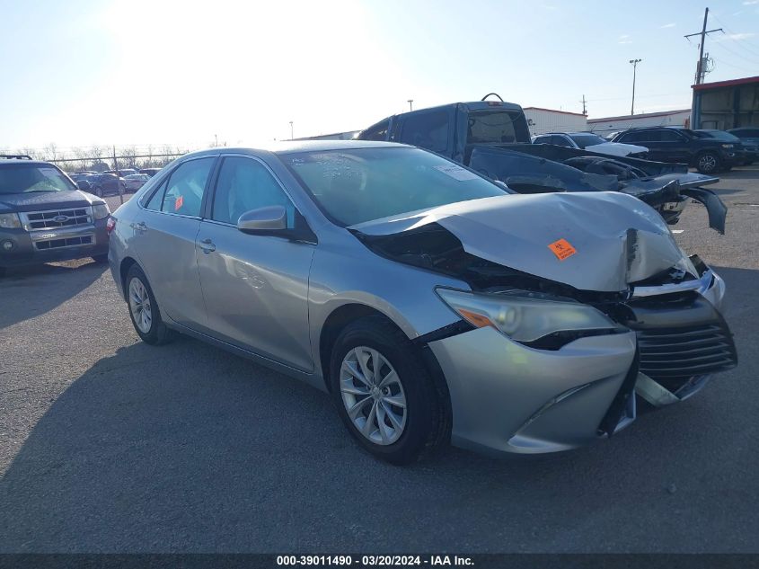 2016 TOYOTA CAMRY LE