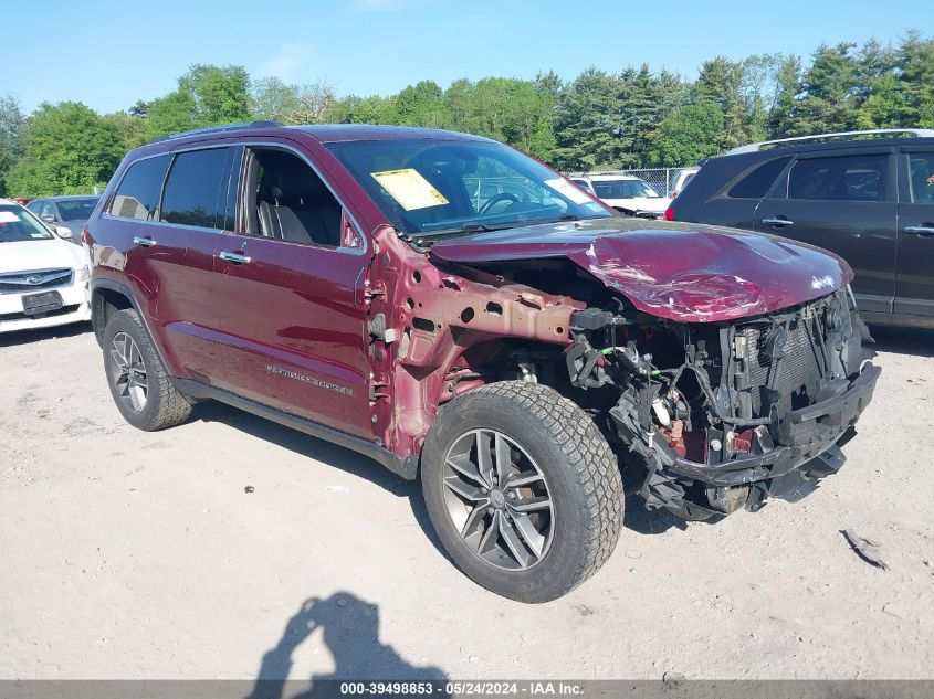 2017 JEEP GRAND CHEROKEE LIMITED 4X4