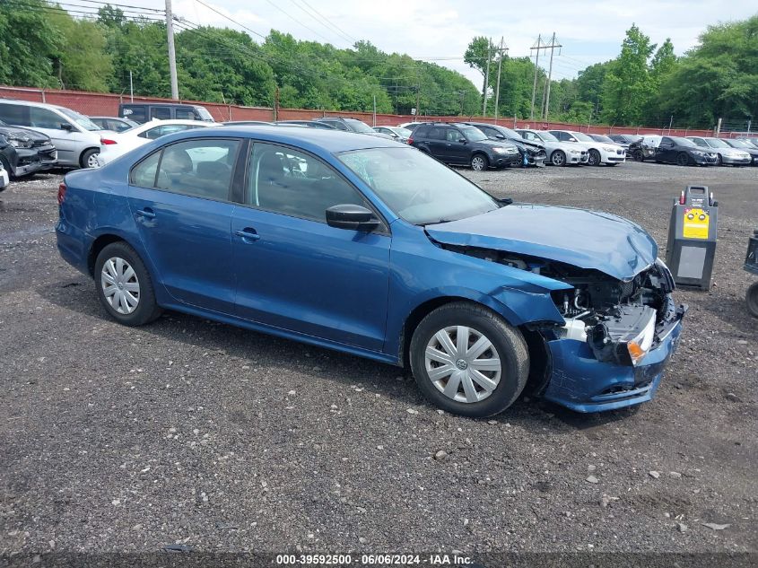 2016 VOLKSWAGEN JETTA 1.4T S