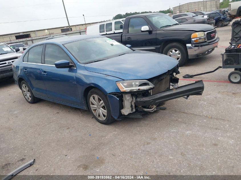 2017 VOLKSWAGEN JETTA 1.4T S