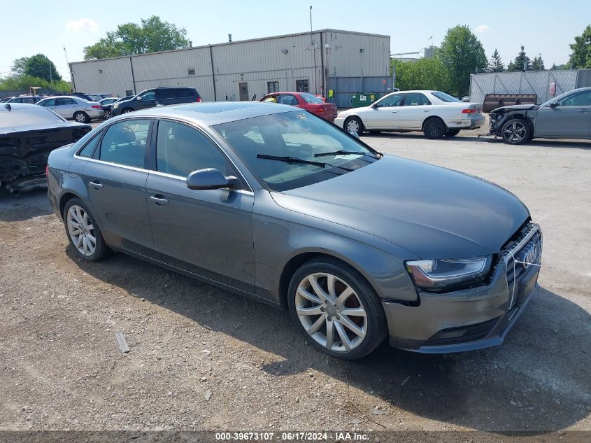 2013 AUDI A4 2.0T PREMIUM