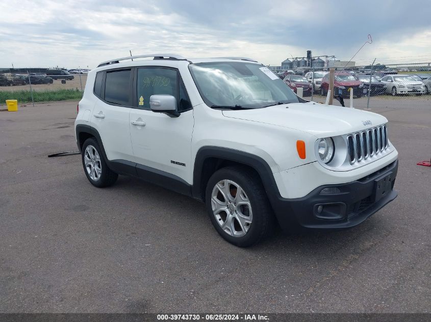 2018 JEEP RENEGADE LIMITED FWD