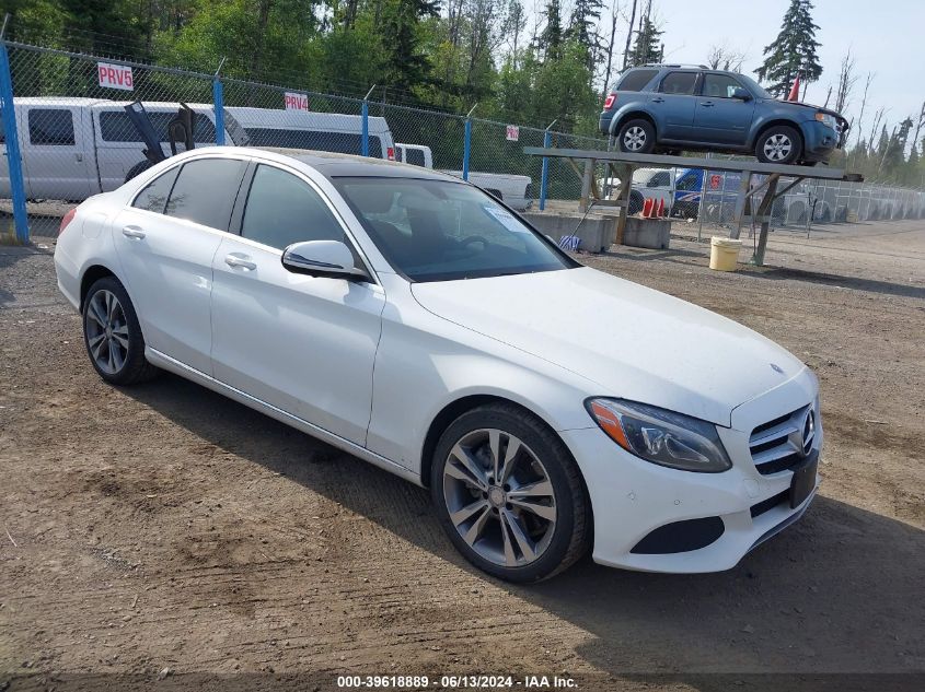 2016 MERCEDES-BENZ C 300 4MATIC/LUXURY 4MATIC/SPORT 4MATIC