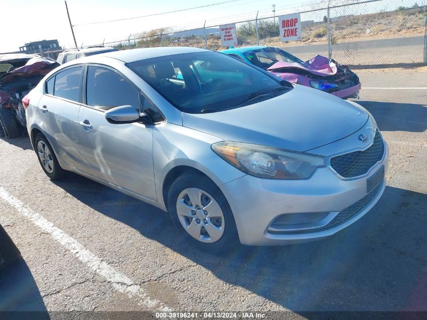 2015 KIA FORTE LX