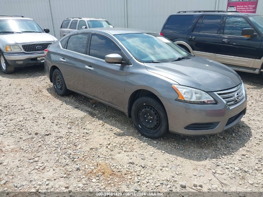 2015 NISSAN SENTRA S