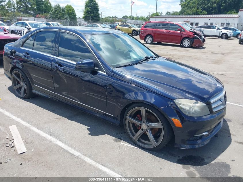 2011 MERCEDES-BENZ C 300 LUXURY 4MATIC/SPORT 4MATIC