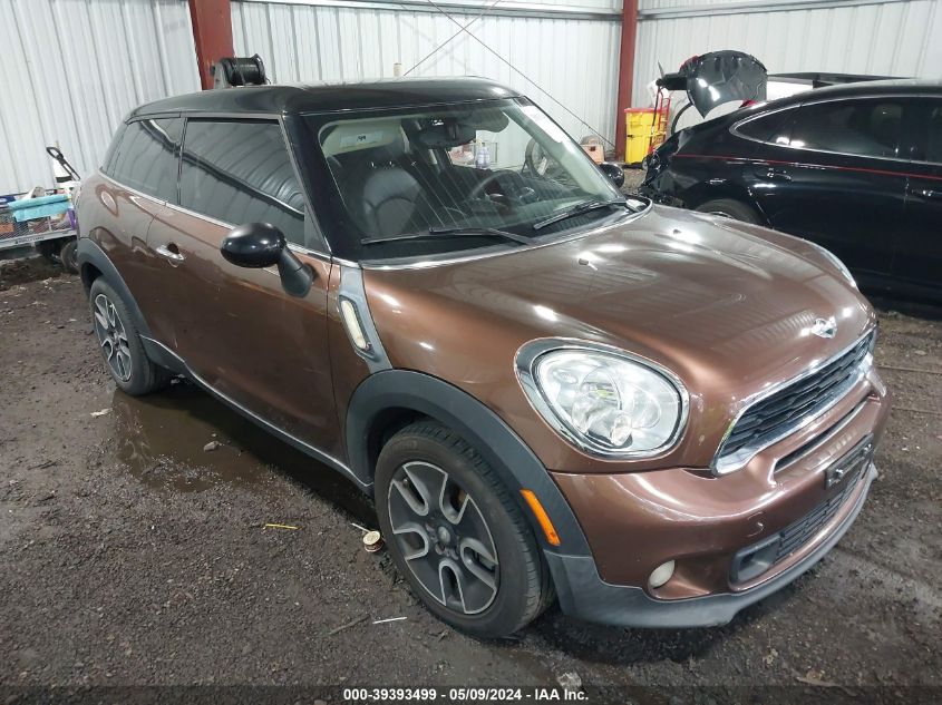 2013 MINI PACEMAN COOPER S