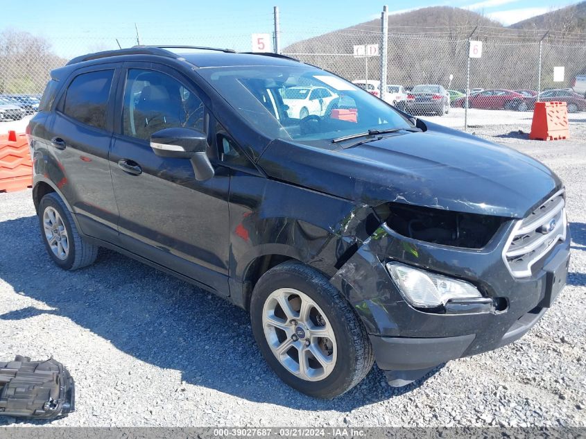 2019 FORD ECOSPORT SE