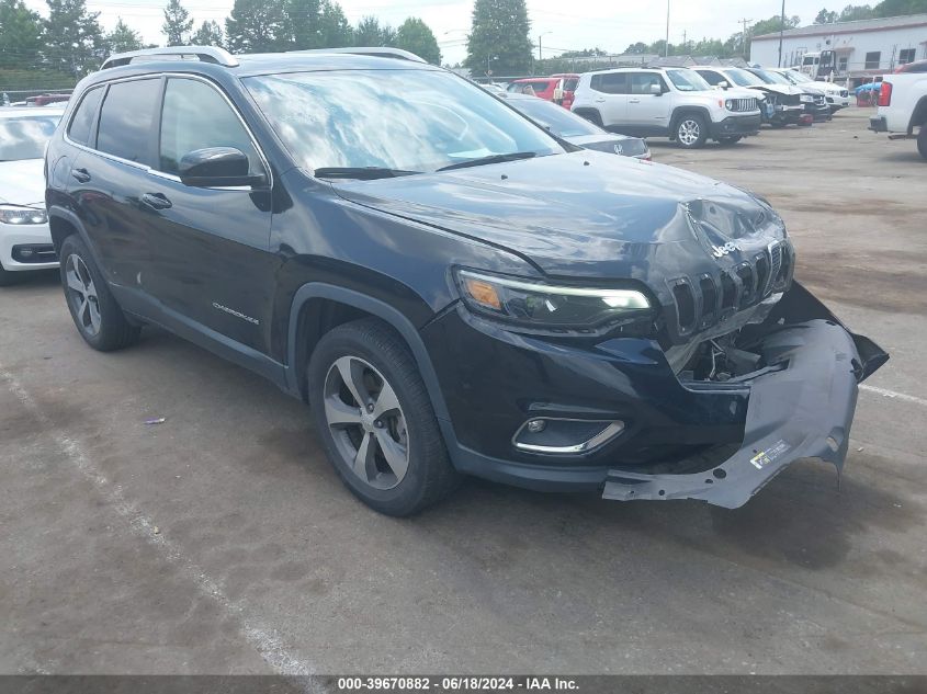 2019 JEEP CHEROKEE LIMITED 4X4