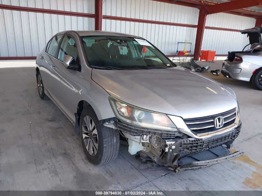 2013 HONDA ACCORD LX