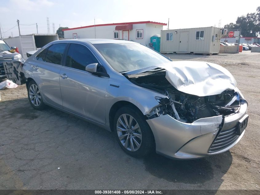 2017 TOYOTA CAMRY HYBRID XLE