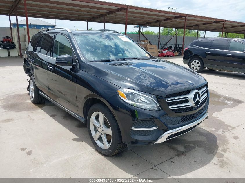 2016 MERCEDES-BENZ GLE 350 4MATIC