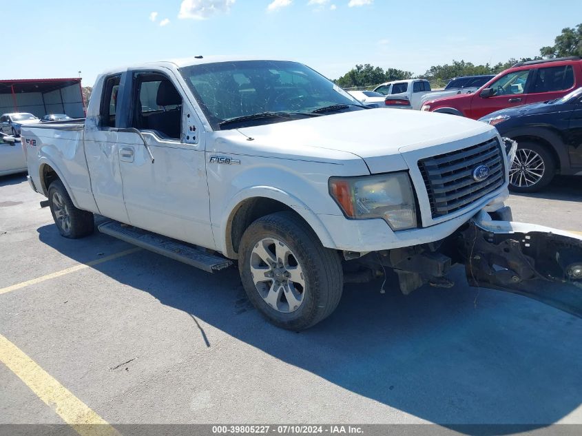 2010 FORD F150 SUPER CAB