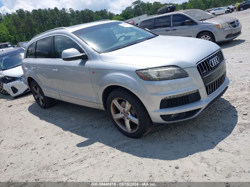 2014 AUDI Q7 3.0T S LINE PRESTIGE