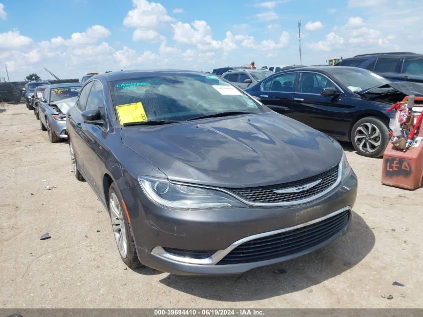 2015 CHRYSLER 200 LIMITED