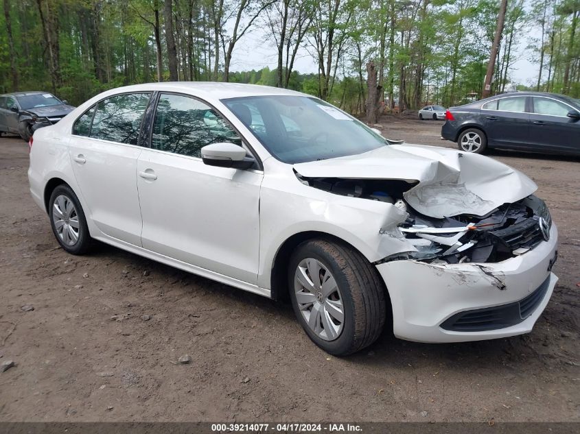 2013 VOLKSWAGEN JETTA 2.5L SE