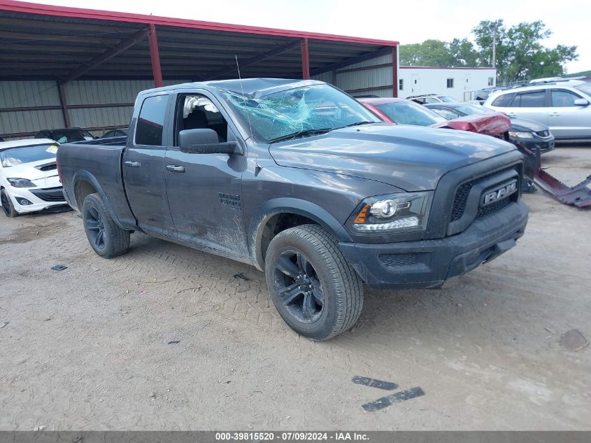 2022 RAM 1500 CLASSIC WARLOCK QUAD CAB 4X4 6'4 BOX