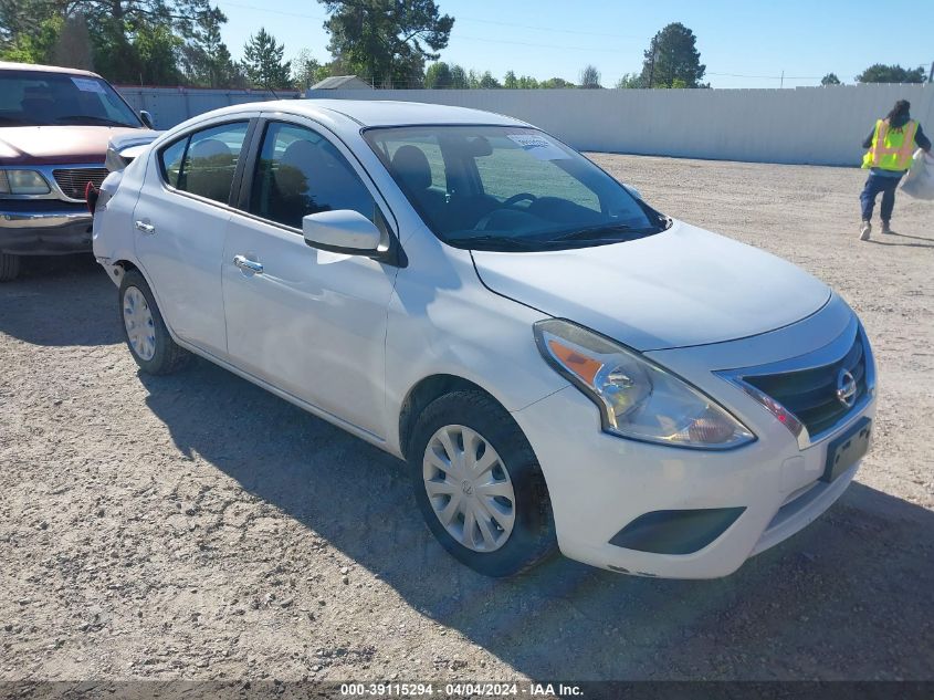 2019 NISSAN VERSA 1.6 SV