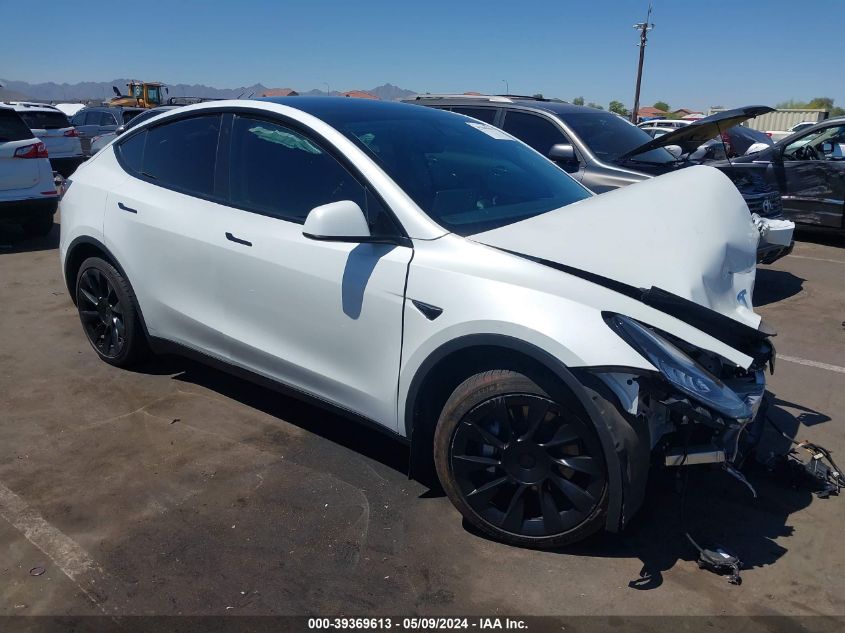 2020 TESLA MODEL Y LONG RANGE DUAL MOTOR ALL-WHEEL DRIVE