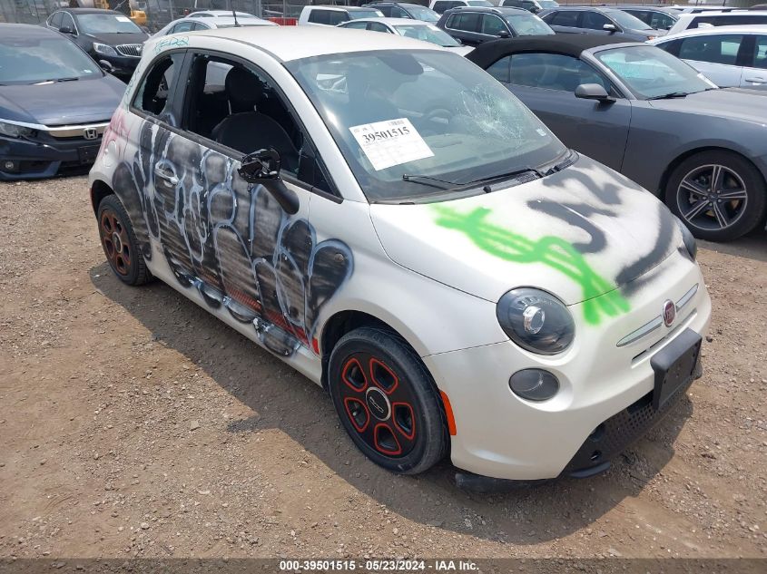 2014 FIAT 500E BATTERY ELECTRIC