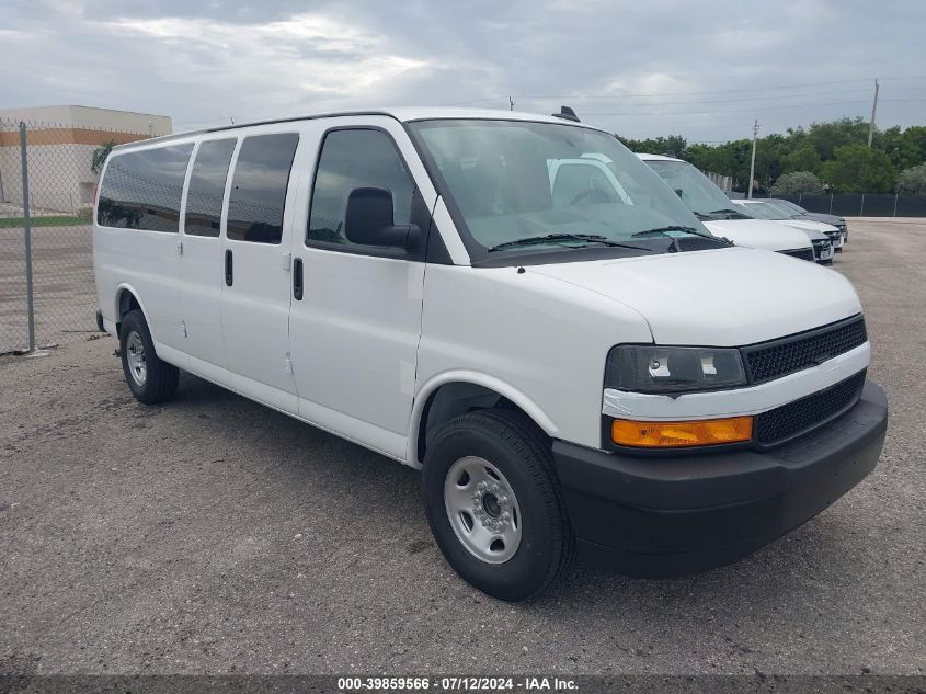 2024 CHEVROLET EXPRESS PASSENGER RWD 3500 EXTENDED WHEELBASE LS