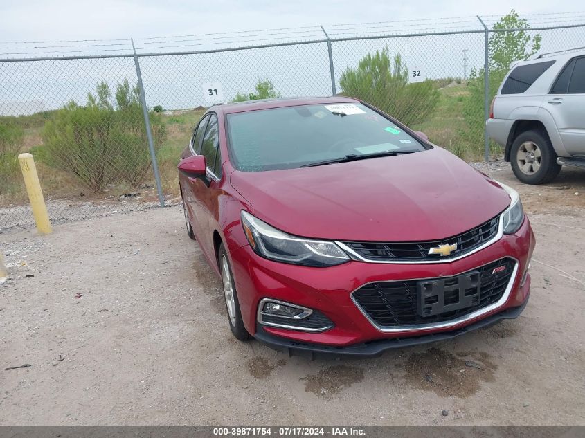 2018 CHEVROLET CRUZE LT AUTO