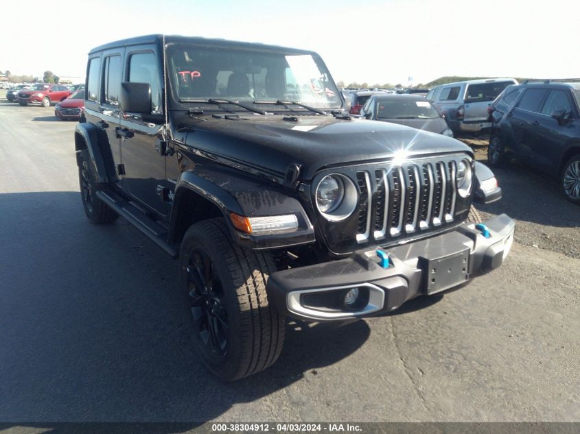 2023 JEEP WRANGLER 4XE SAHARA 4X4