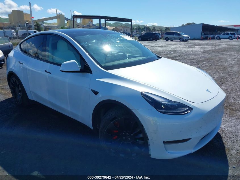 2022 TESLA MODEL Y PERFORMANCE DUAL MOTOR ALL-WHEEL DRIVE