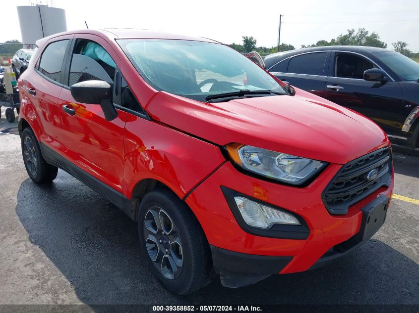 2020 FORD ECOSPORT S