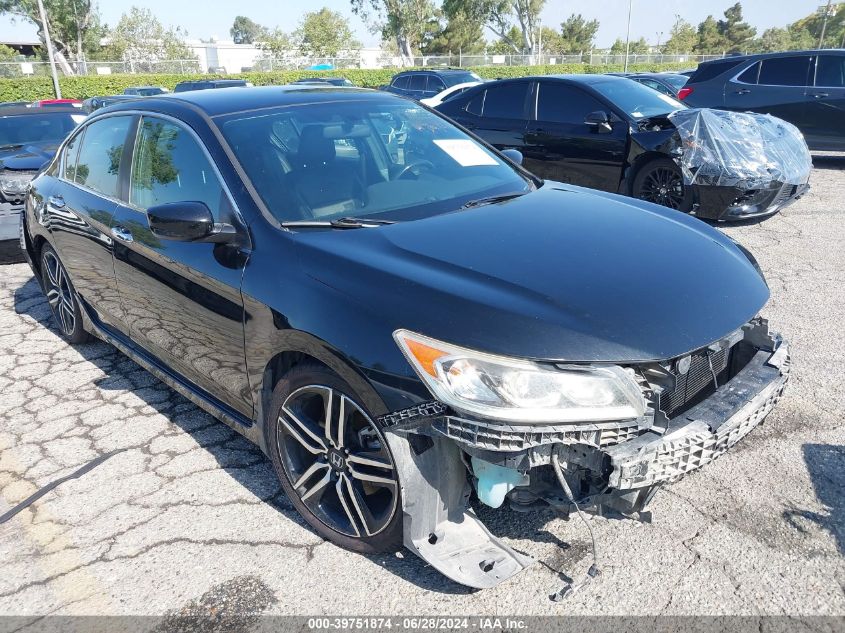 2016 HONDA ACCORD SPORT