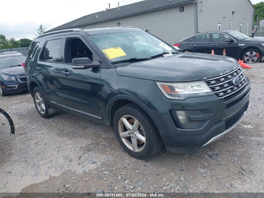 2016 FORD EXPLORER XLT