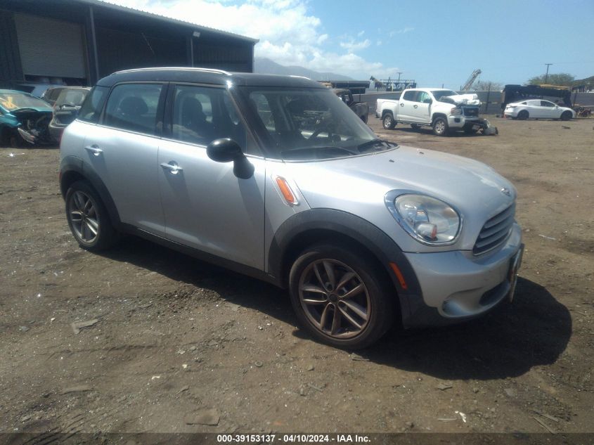 2011 MINI COOPER COUNTRYMAN