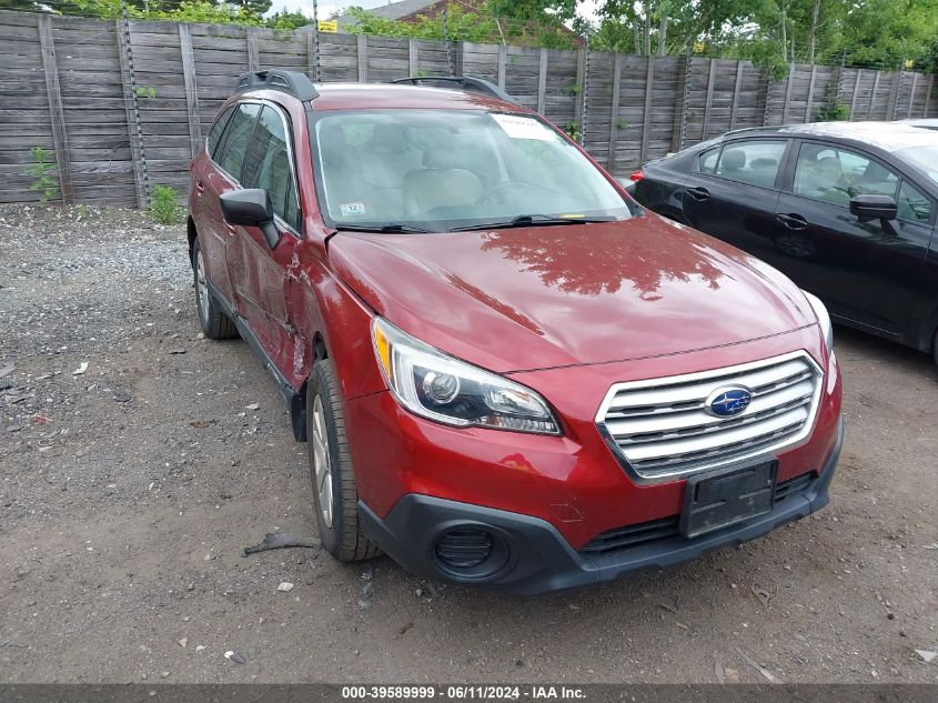 2017 SUBARU OUTBACK 2.5I