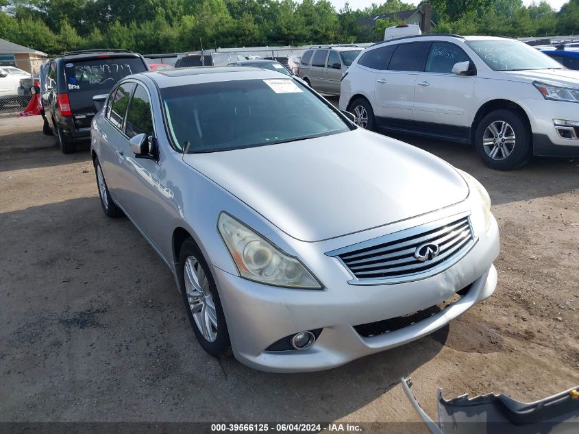 2011 INFINITI G37X