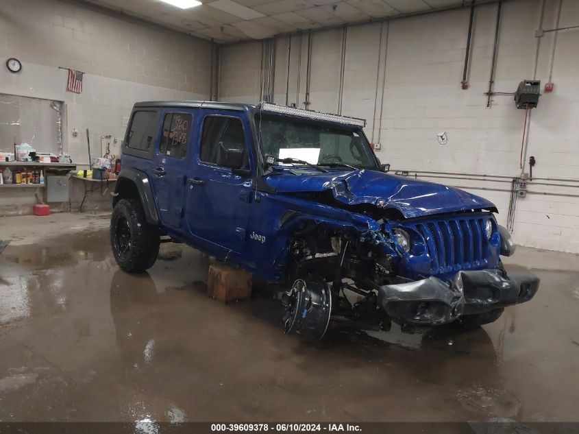 2018 JEEP WRANGLER UNLIMITED SPORT 4X4