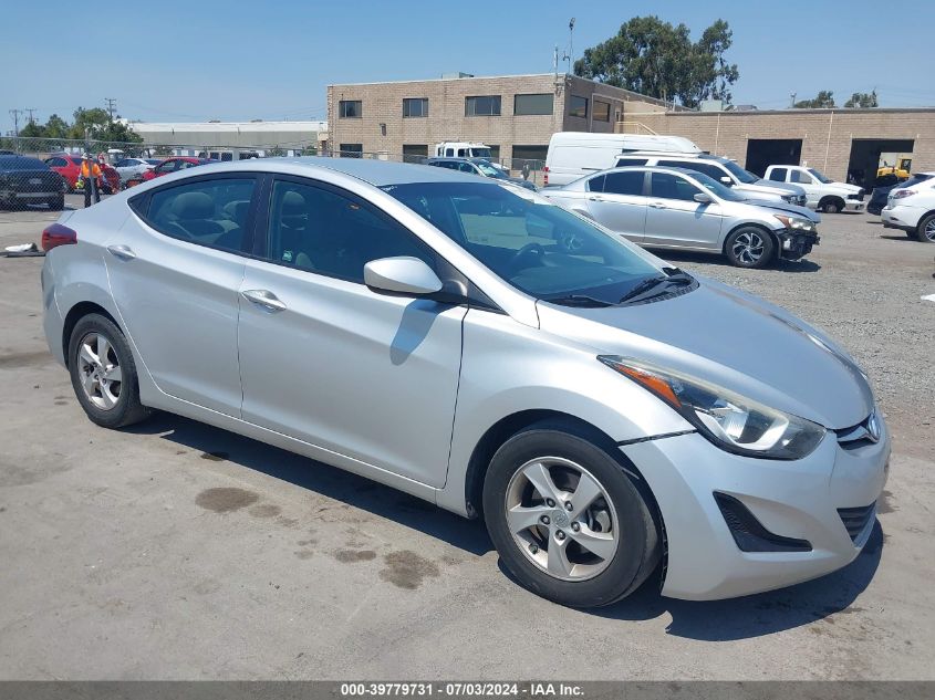 2015 HYUNDAI ELANTRA SE