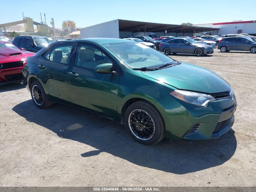 2016 TOYOTA COROLLA LE